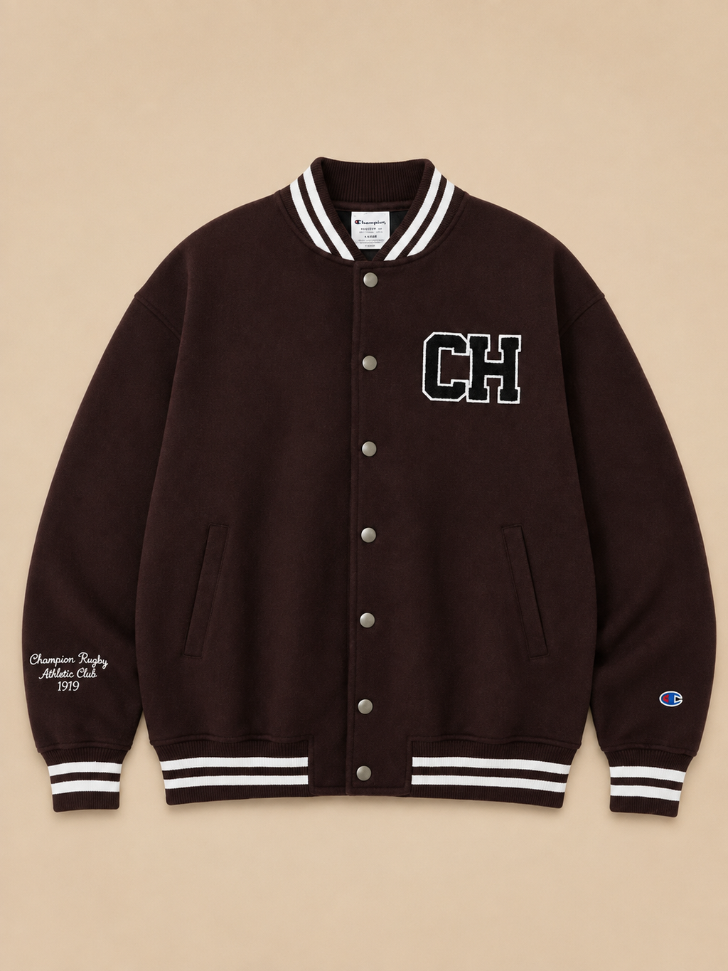 BTS TAEHYUNG x Champion Varsity Jacket