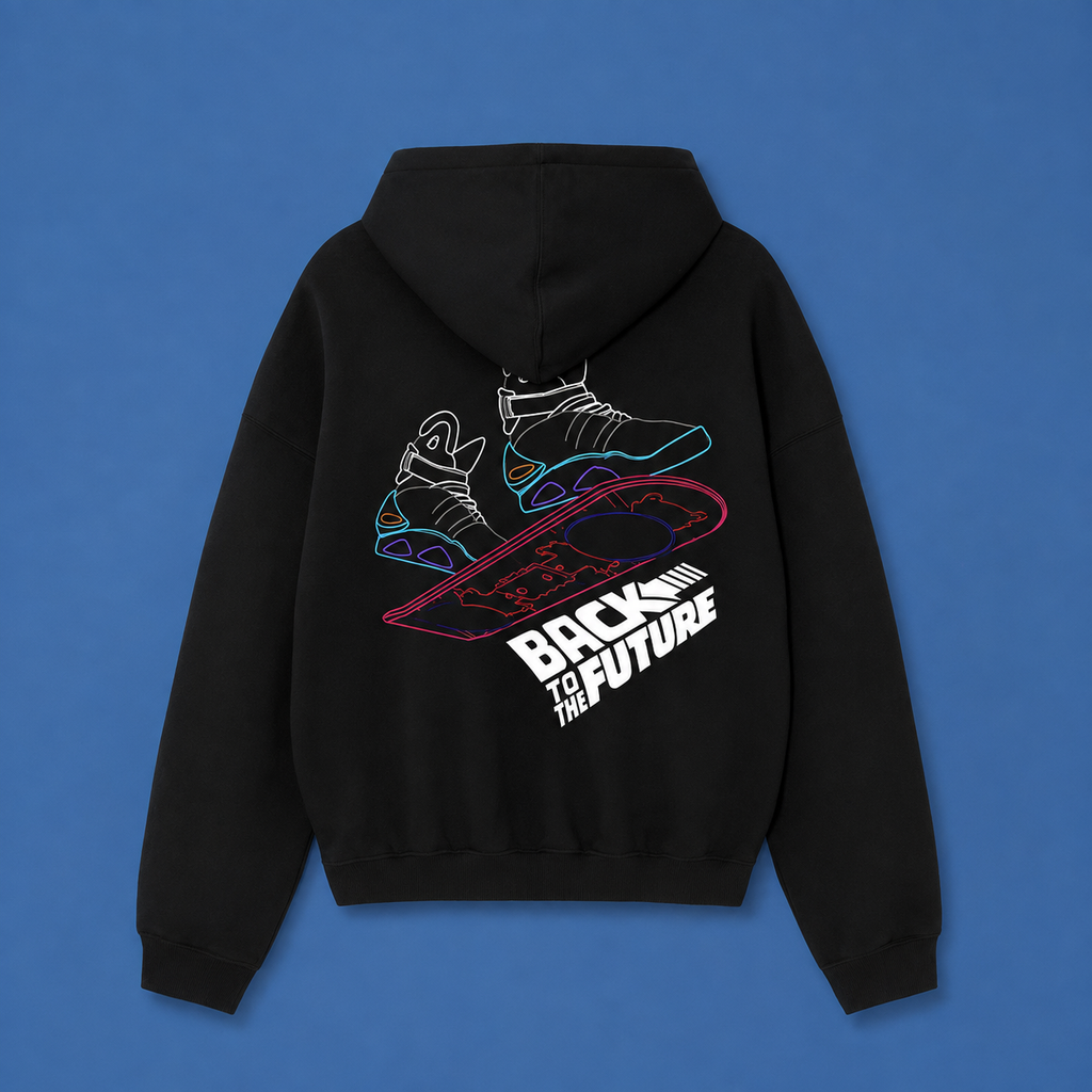 Grand Jackets Graphic Vibes Back to the Future Hoodie