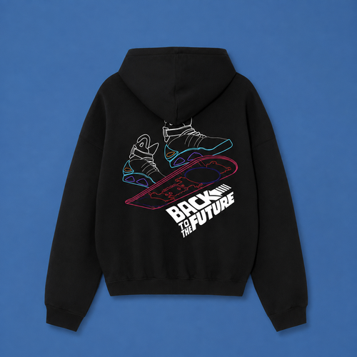 Grand Jackets Graphic Vibes Back to the Future Hoodie