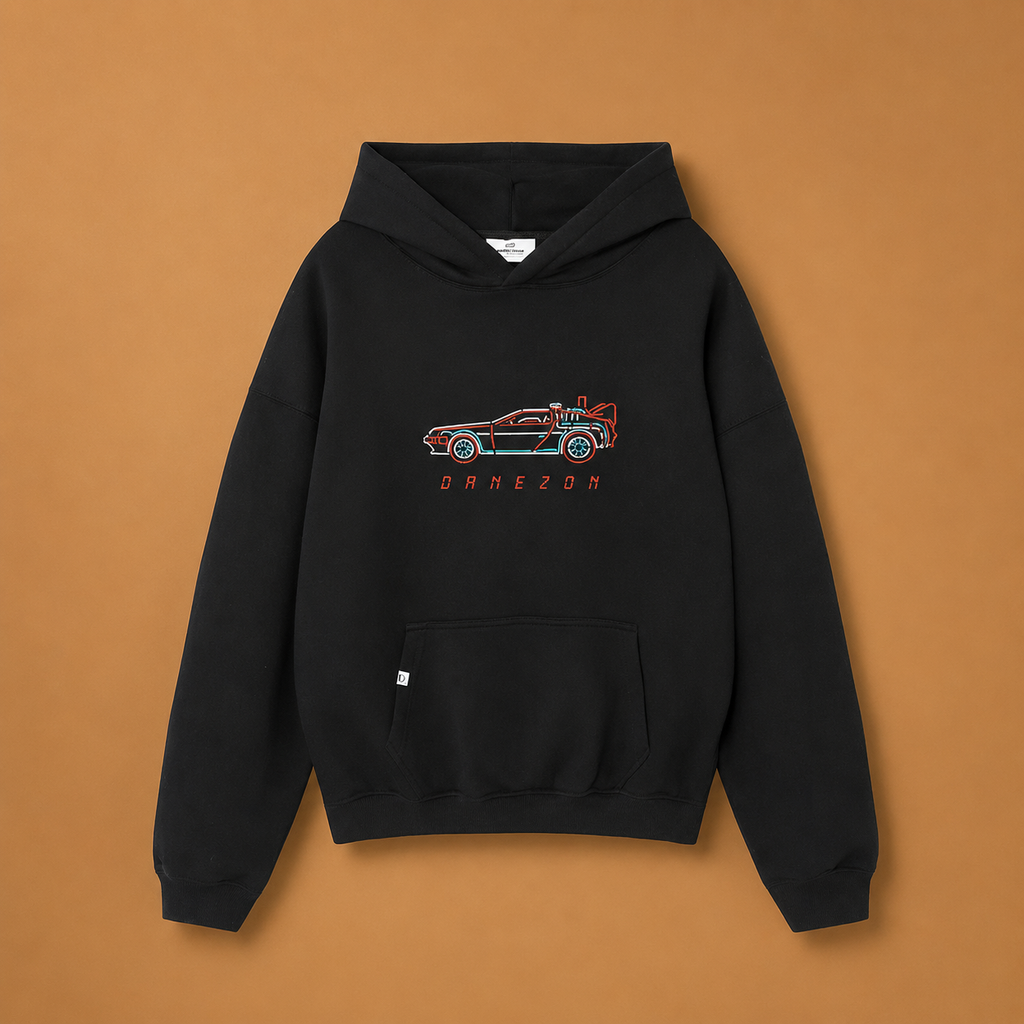 Grand Jackets Graphic Vibes Back to the Future Hoodie