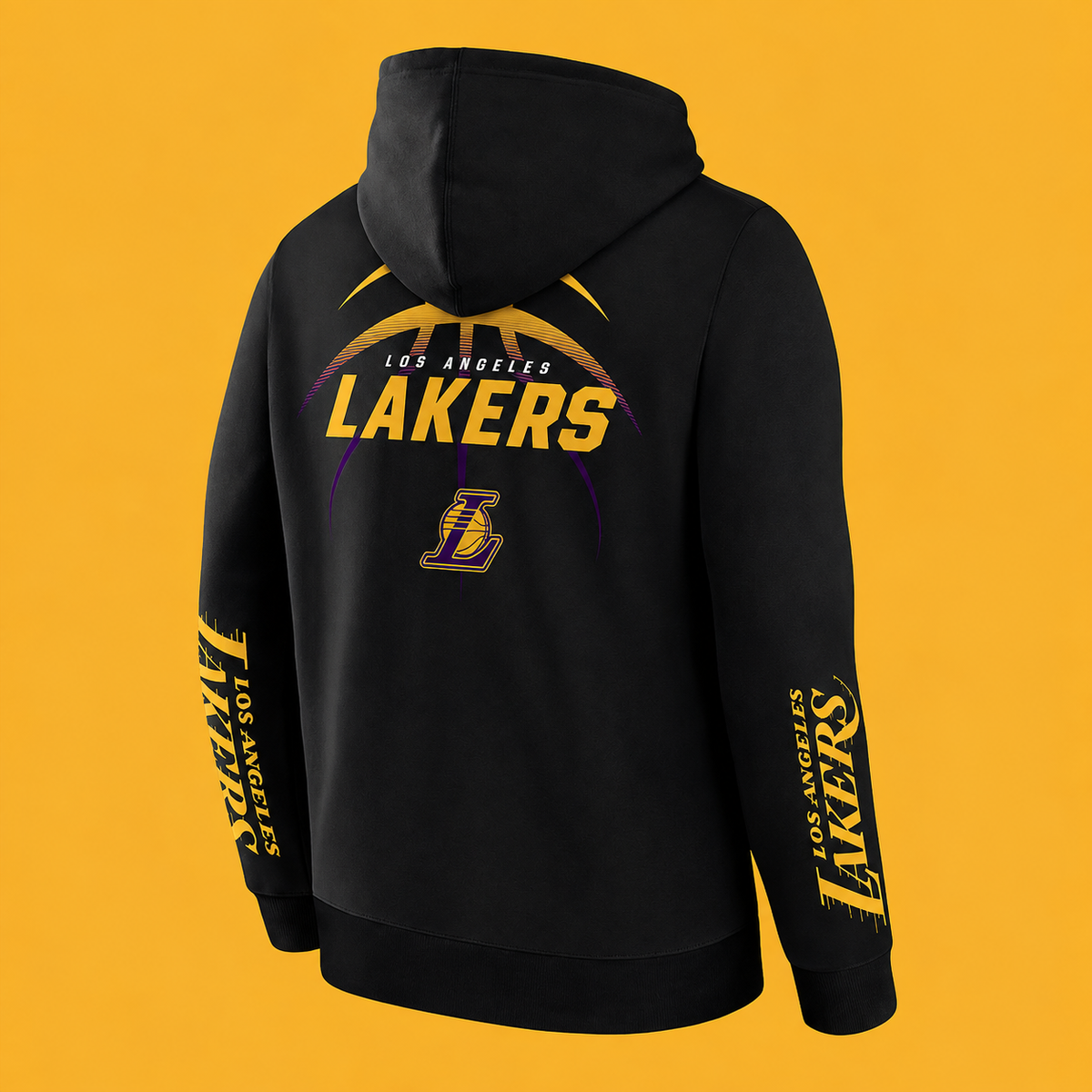 Los Angeles Lakers Black Legacy Guard Hoodie