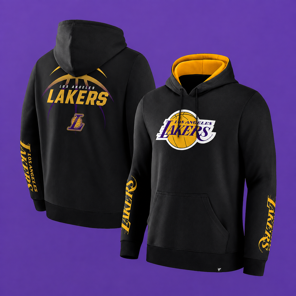 Los Angeles Lakers Black Legacy Guard Hoodie