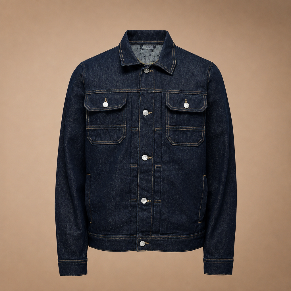 Men's Blue Jeans Denim Jacket