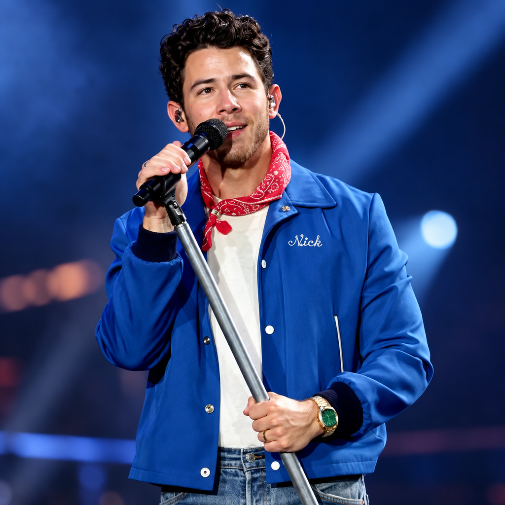 Nick Jonas JONAS20 Blue Jacket