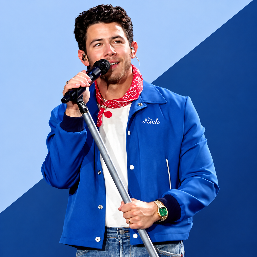 Nick Jonas JONAS20 Blue Jacket