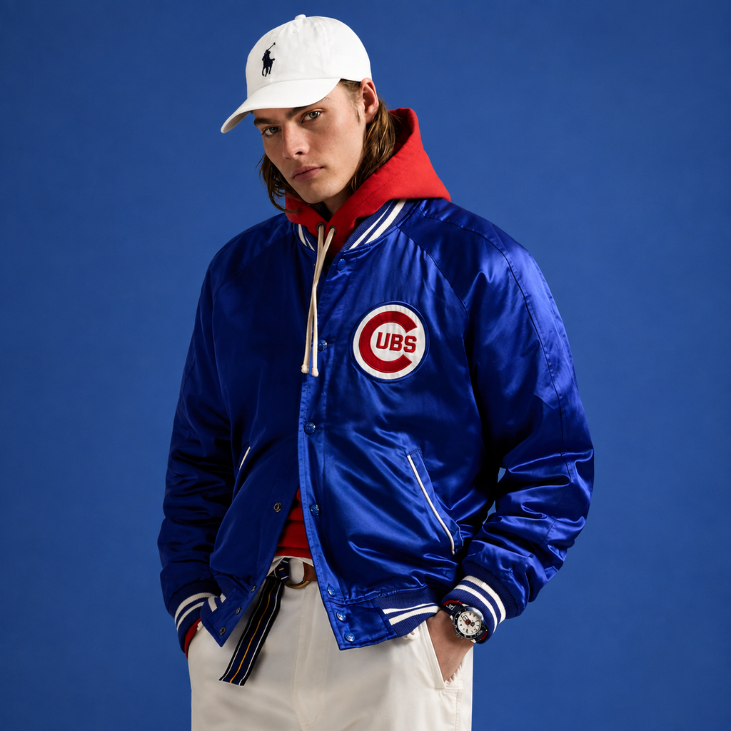 Polo Ralph Lauren Cubs Satin Jacket