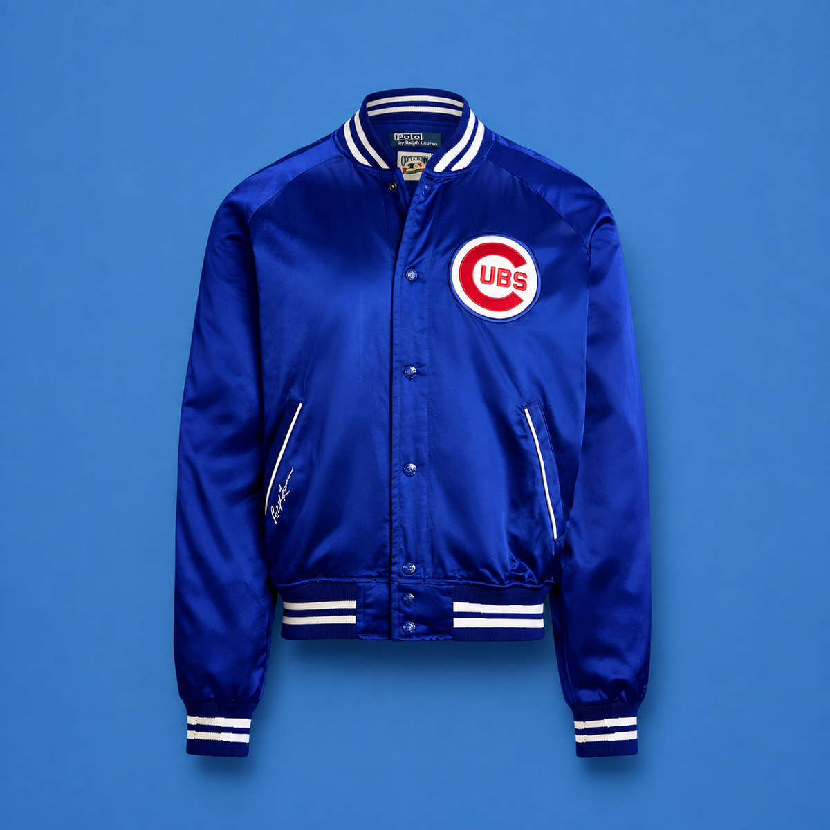 Polo Ralph Lauren Cubs Satin Jacket