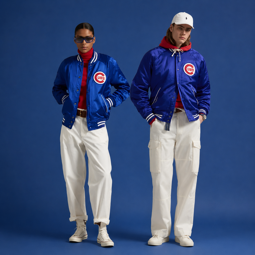 Polo Ralph Lauren Cubs Satin Jacket