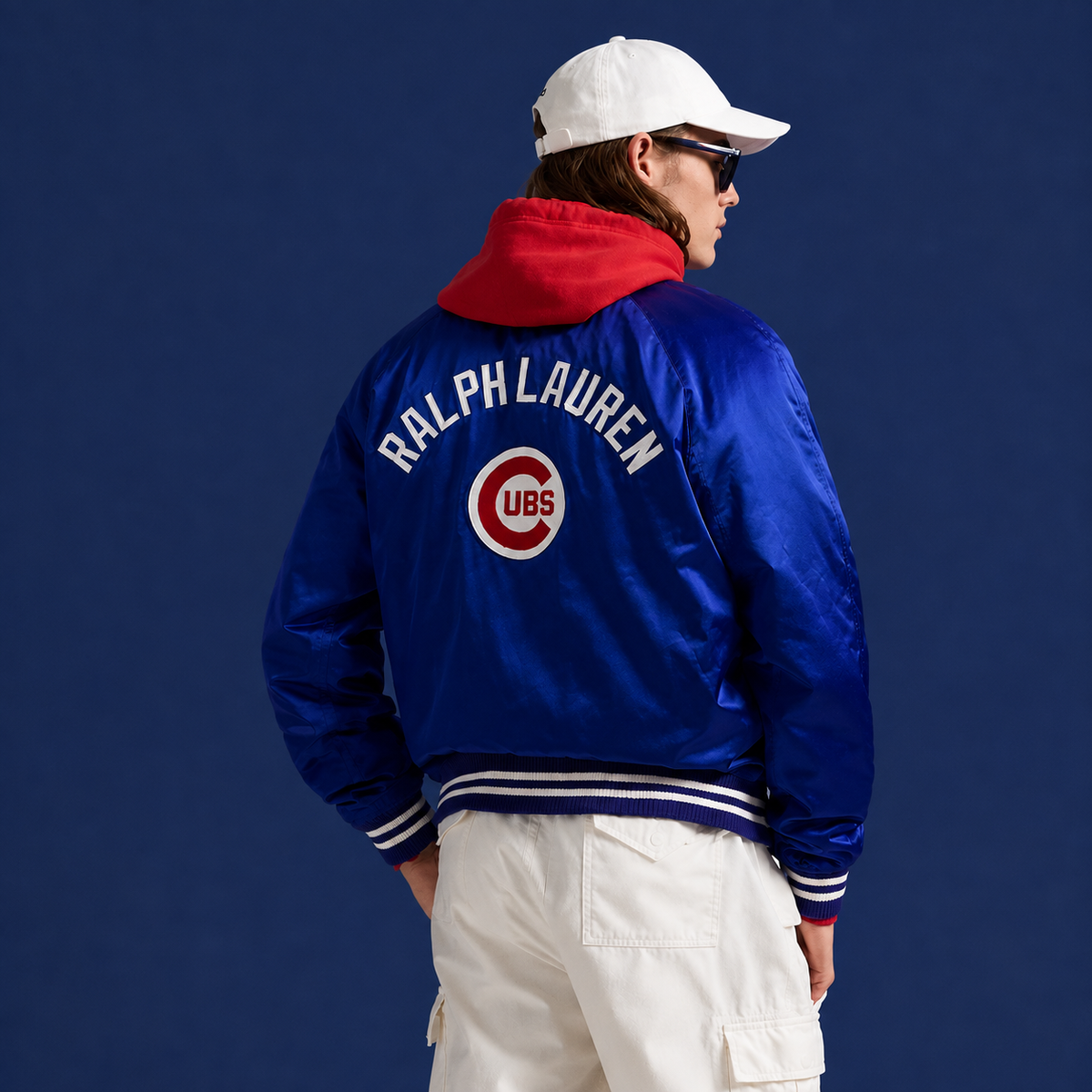 Polo Ralph Lauren Cubs Satin Jacket