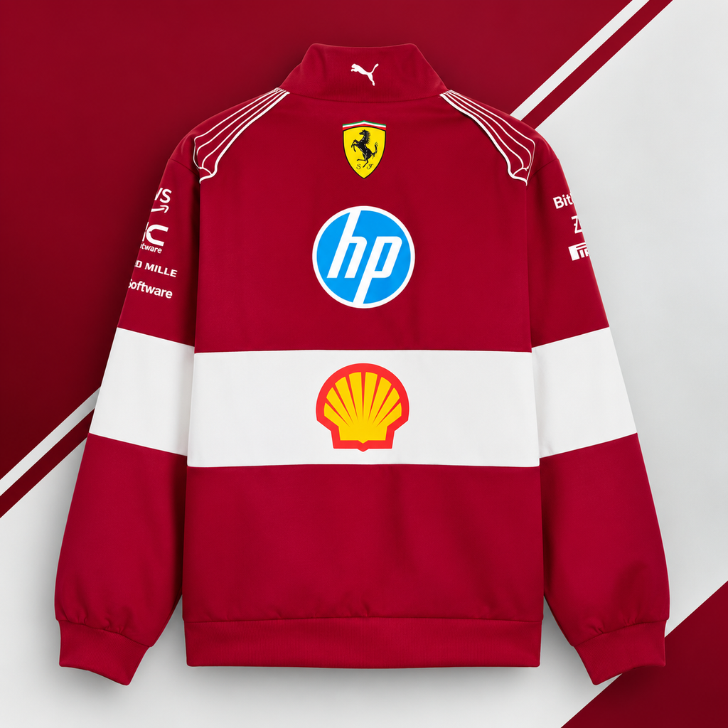 Scuderia Ferrari 2025 Team Racing Jacket