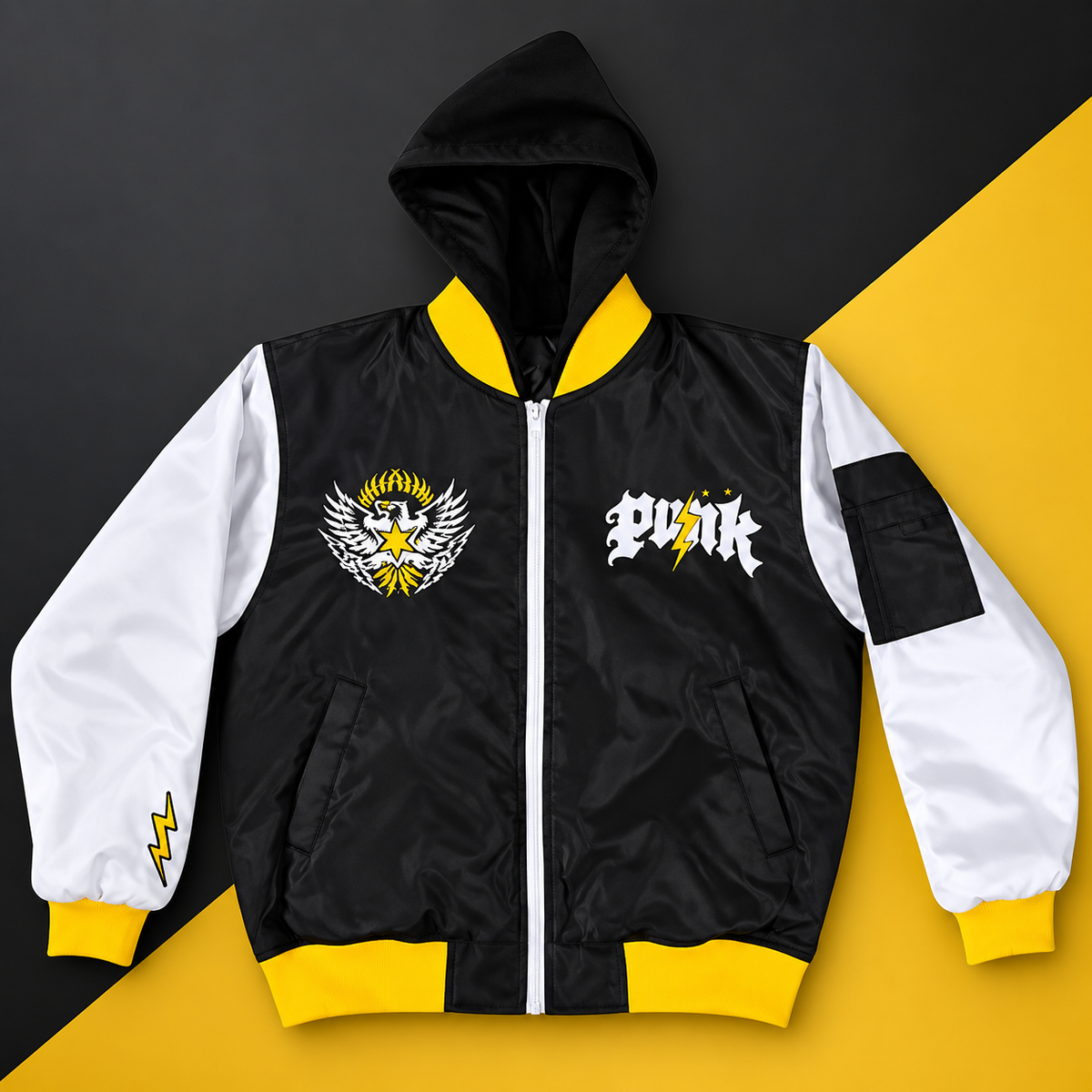 WWE Nexus CM Punk Bomber Jacket